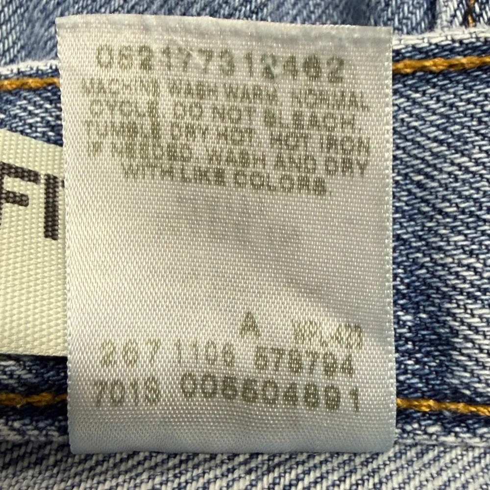 Vintage Levis 550 Jeans Mens Measures‎ 35X29 Tag 36x30 Blue Relaxed Fit